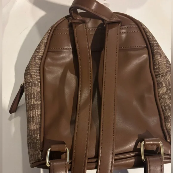 Juicy Couture Mini Tan Backpack with Gold Logo - Picture 5 of 6